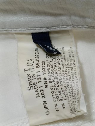 Armani Jeans Blancos Talla 31 Mujer