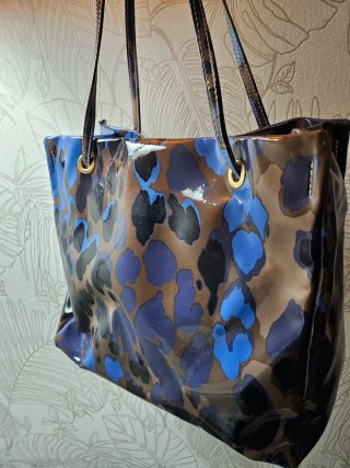 Borsa Roberto Cavalli effetto lucido