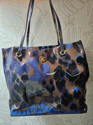Borsa Roberto Cavalli effetto lucido