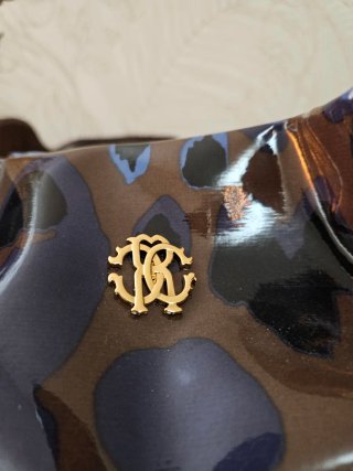 Borsa Roberto Cavalli effetto lucido