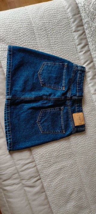 Falda vaquera Stradivarius Talla 38