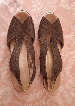 Sandalias Plumers Menorca Brillo Talla 41