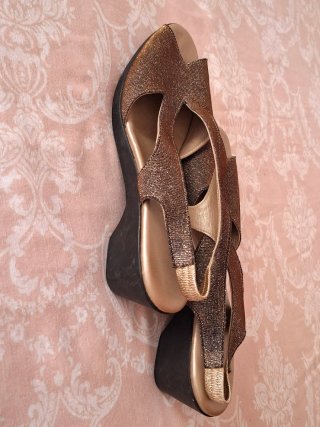 Sandalias Plumers Menorca Brillo Talla 41
