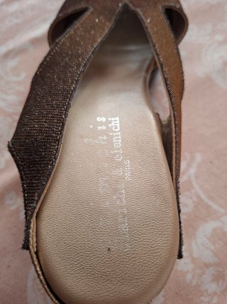 Sandalias Plumers Menorca Brillo Talla 41
