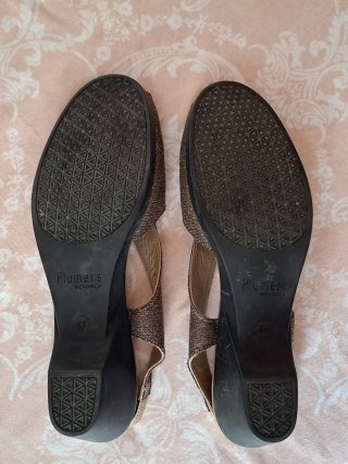 Sandalias Plumers Menorca Brillo Talla 41