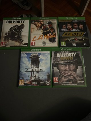 Lote 10 giochi Xbox One: FIFA, NBA, Call of Duty, M
