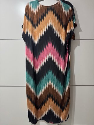 Vestido Verano Estampado Multicolor Talla Única