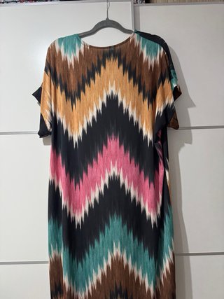 Vestido Verano Estampado Multicolor Talla Única