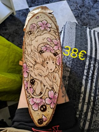 Pirograbado chihiro