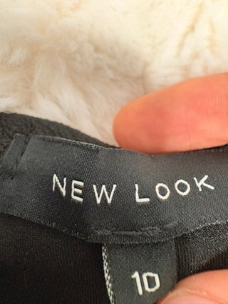 Vestido Negro New Look