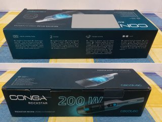 Aspirador de mano Conga Rockstar Micro 200W