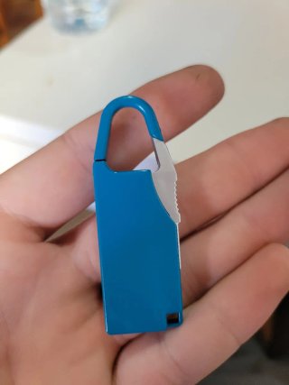 Candado Makita azul