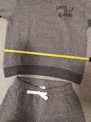 Conjunto chándal niño gris