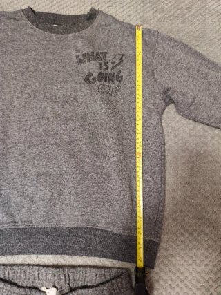 Conjunto chándal niño gris
