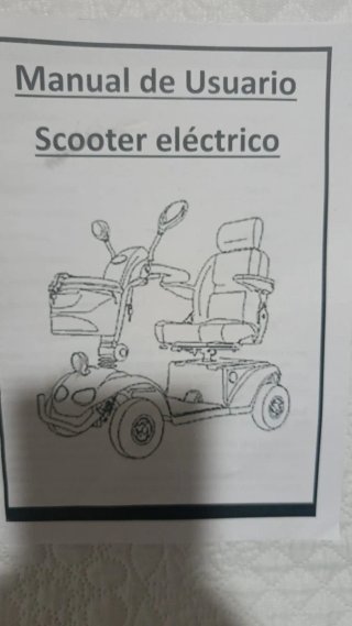 Moto eléctrica tipo scooter