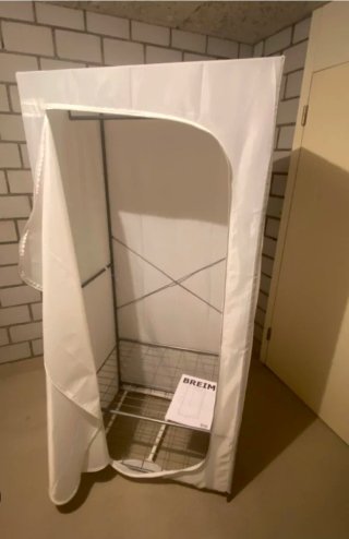 Armario Tela Ikea Breim Blanco