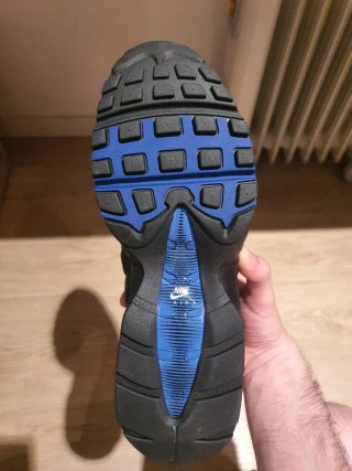 Nike Air Max 95 Big Bubble Negro/Azul