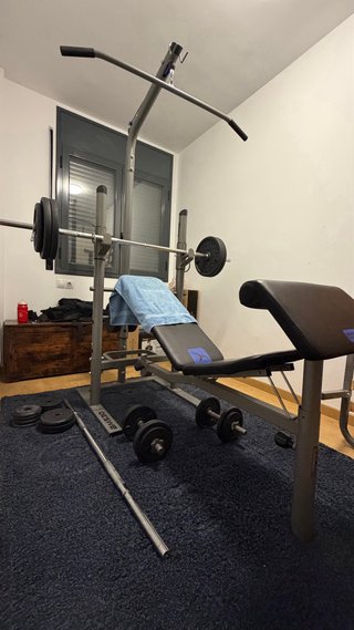 Banco multiestación musculación completo