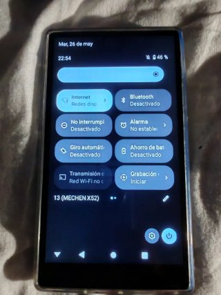 Reproductor MP azul/morado