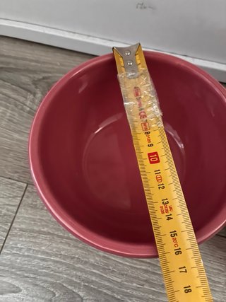 2 Cuencos de Porcelana Rosa