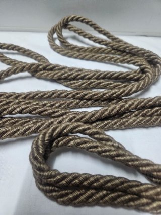 Coppia fermatende corda con pomoli legno