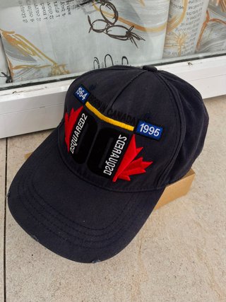 Gorra de béisbol azul marino Dsquared2