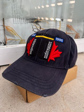 Gorra de béisbol azul marino Dsquared2