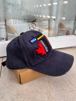 Gorra de béisbol azul marino Dsquared2
