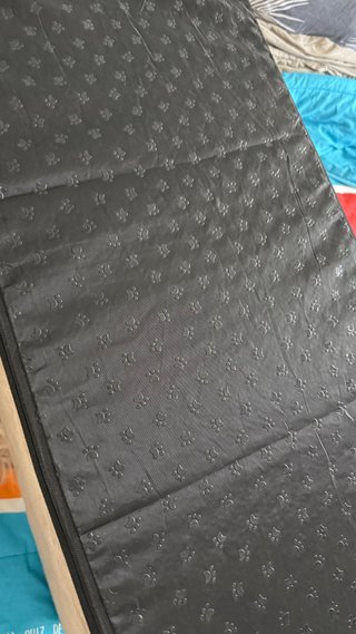 Escalera para perros beige