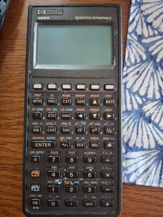 Lote HP 48SX + Impresora HP 82240B (Reparar)