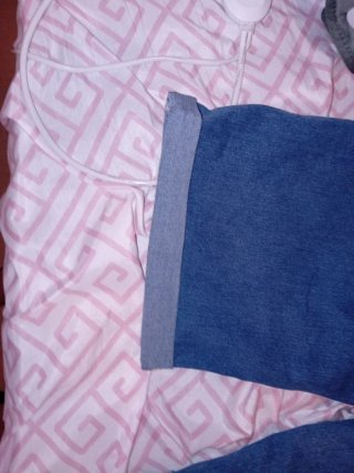 Pantalón corto vaquero mujer elástico con licra.