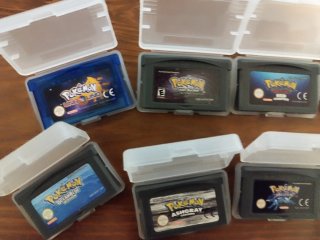 Cartuchos Pokémon GBA (Vários Jogos)