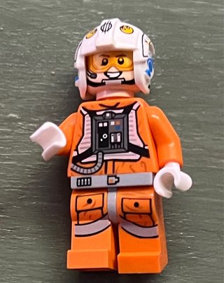 Piloto Lego Naranja