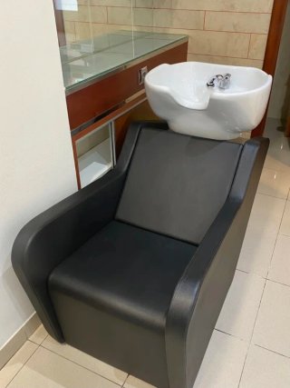 Lavacabezas profesional negro