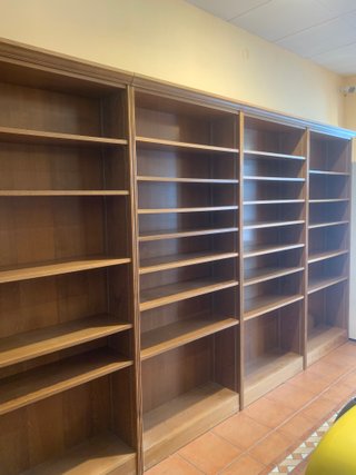 Librería estantería de madera