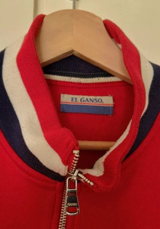 Chaqueta Bomber El Ganso Roja Talla L
