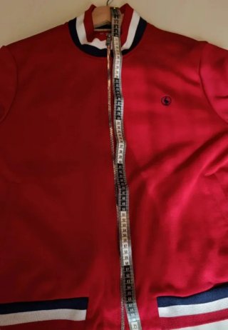 Chaqueta Bomber El Ganso Roja Talla L