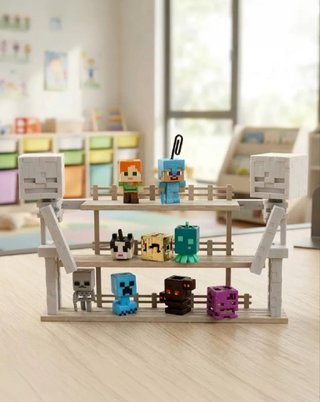 Expositor Minecraft Funko Kinder Joy