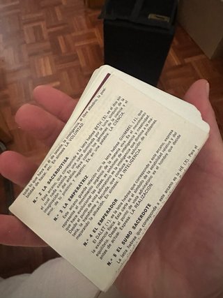 Tarot Balbi Bilingual Cards