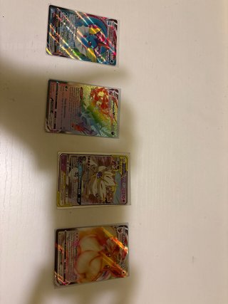 Lotto 10 carte Pokemon rare miste