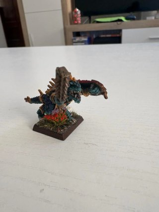 Saurio Escamadura Warhammer Metal