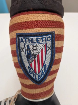 Botella decorativa antigua Athletic de Bilbao
