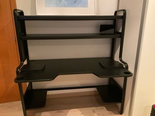Scrivania Gaming IKEA FREDDE Nera