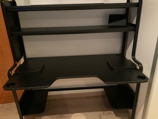 Scrivania Gaming IKEA FREDDE Nera