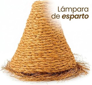 Lámparas de Esparto Natural - Sin Estrenar