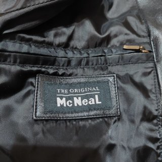 Giaccone in pelle Mc Neal uomo taglia 54