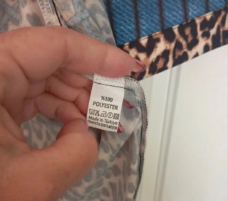 Camisa Turka Animal Print Nueva