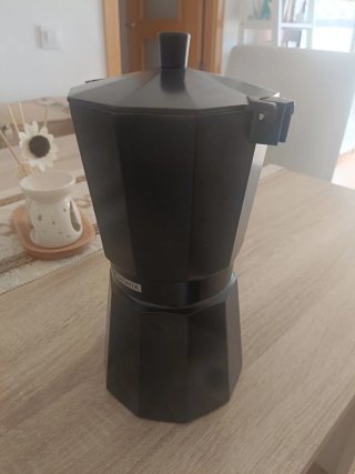 Cafetera Monix Vitro Noir 12 tazas