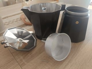 Cafetera Monix Vitro Noir 12 tazas