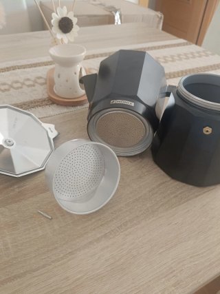 Cafetera Monix Vitro Noir 12 tazas
